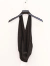 SWAYING 25 Early Autumn Halter Cashmere Vest SW-SW25PF1T16C3-SH Dark Gray